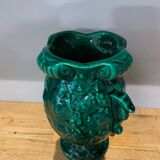 Vase hippocampe art déco