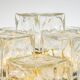 Plafonnier en verre glace Murano par Kalmar, Autriche, années 1960
