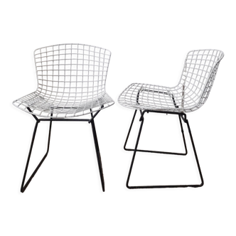 Paire de chaises Wire par Harry Bertoia pour Knoll