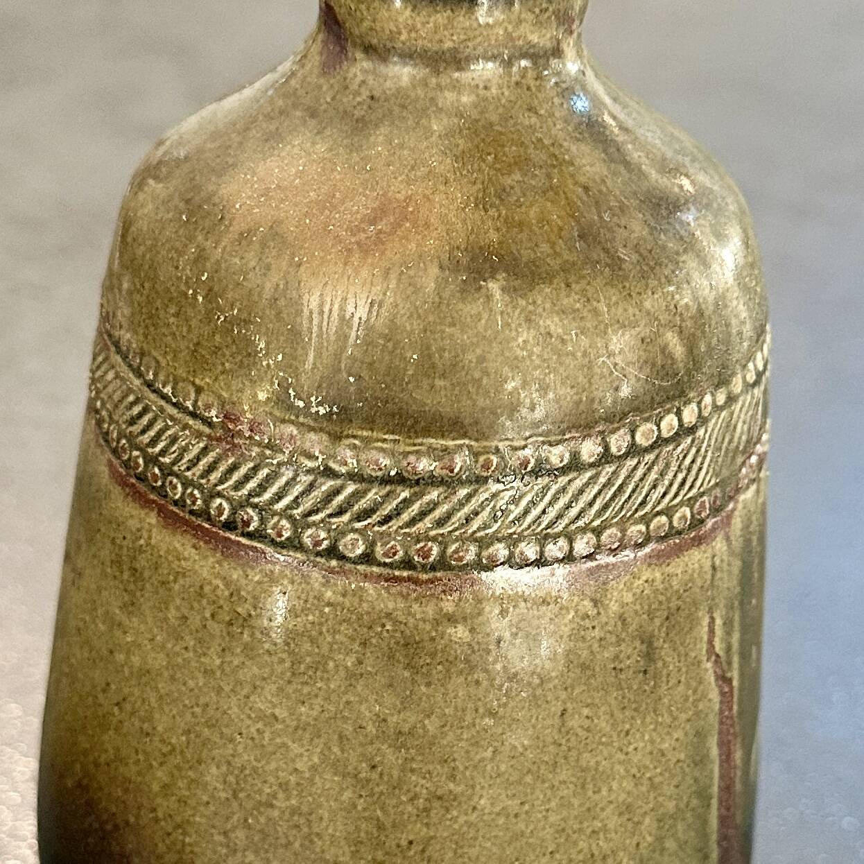 Rustik Campos Filhos stoneware vase – Portugal, ca. 1950–1970