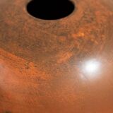 Fernand everaert (xxth) vase in sigillated earth