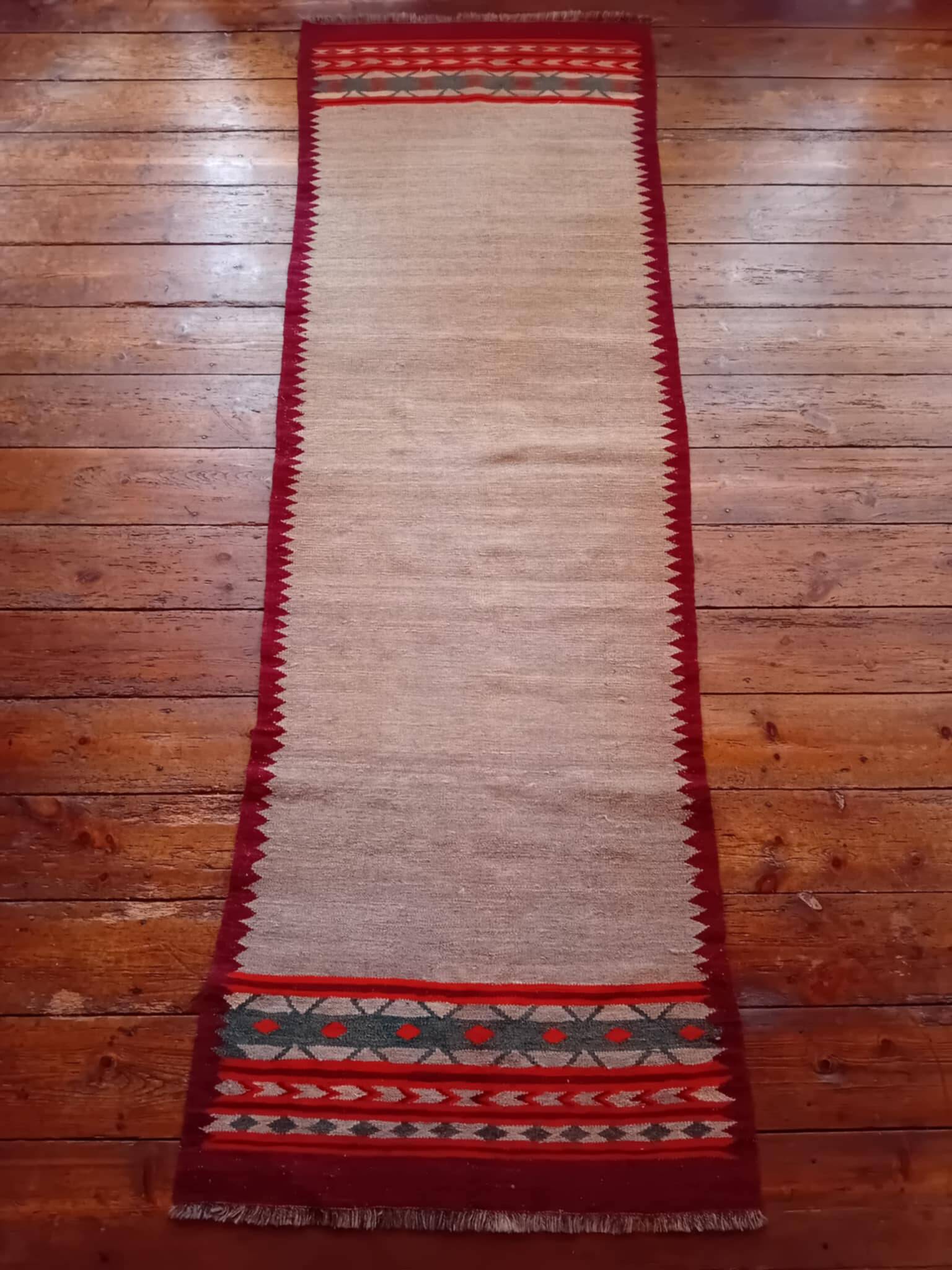 Handmade Anatolian Hallway Kilim 285x96cm