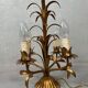 Vintage palm table lamp – Hollywood Regency