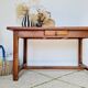 Table de ferme basse 1 tiroir