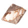 Empty pocket in beige brown carved stone, 1970s