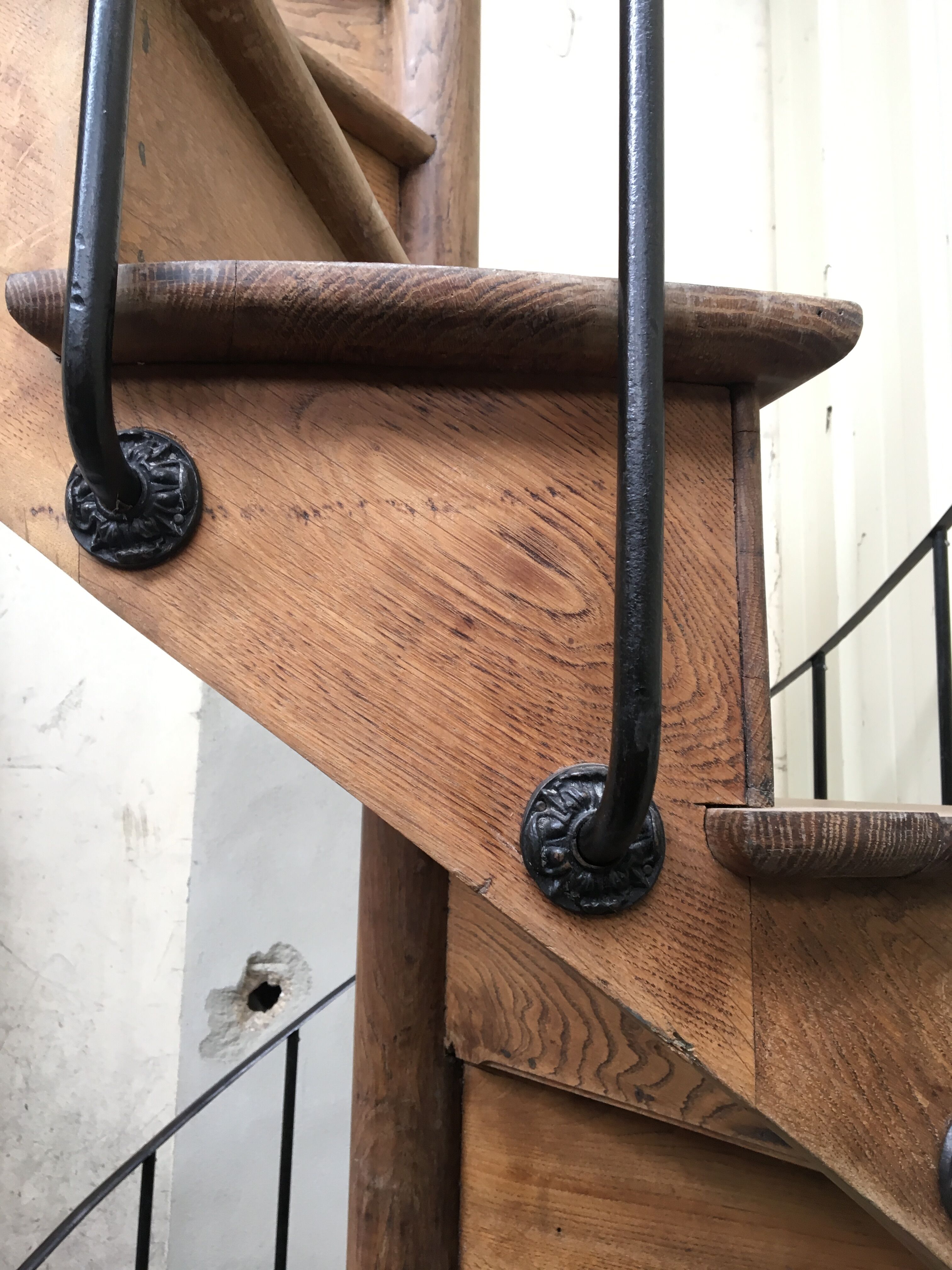 Old spiral staircase 1920