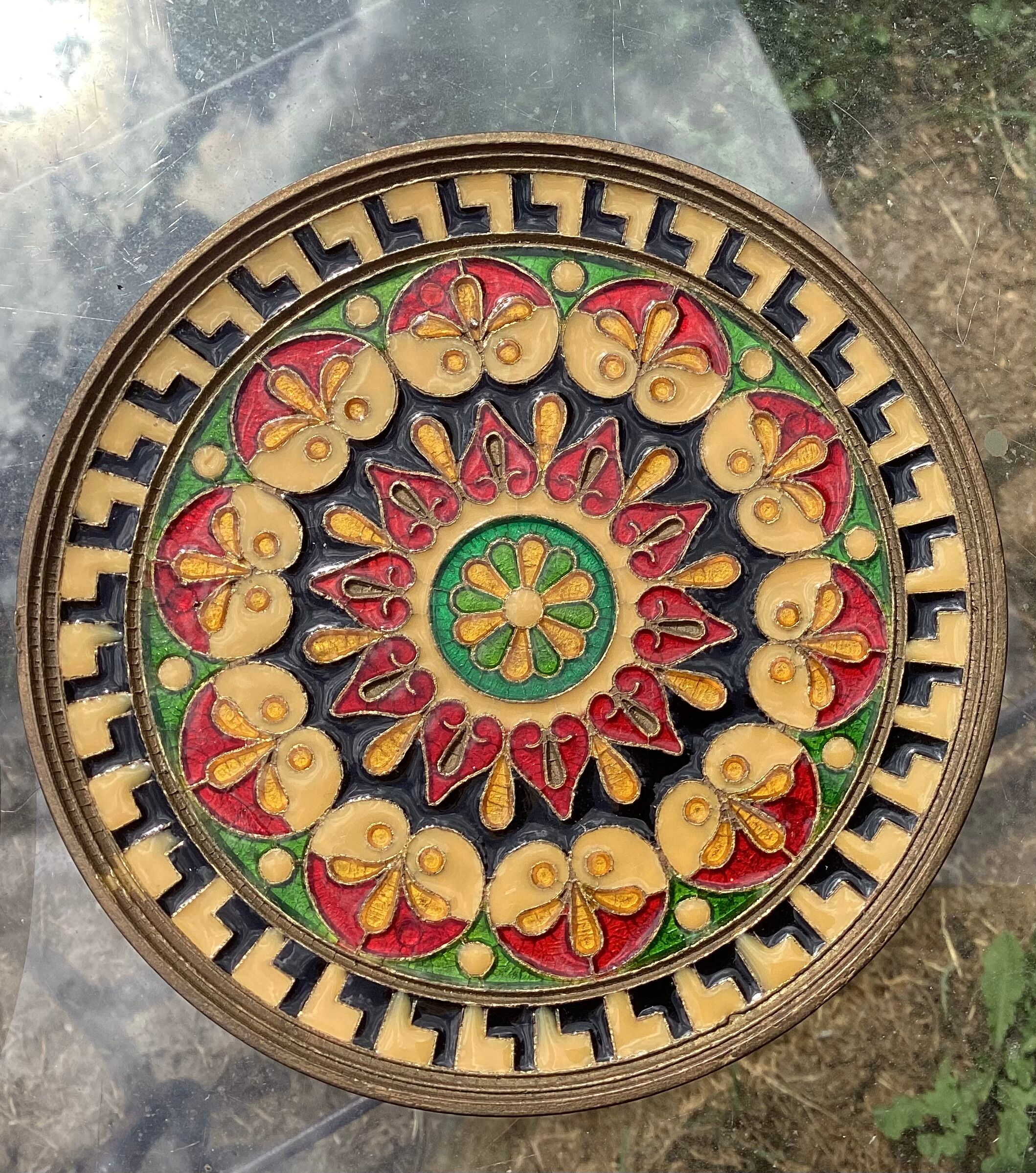 Vintage brass decoration