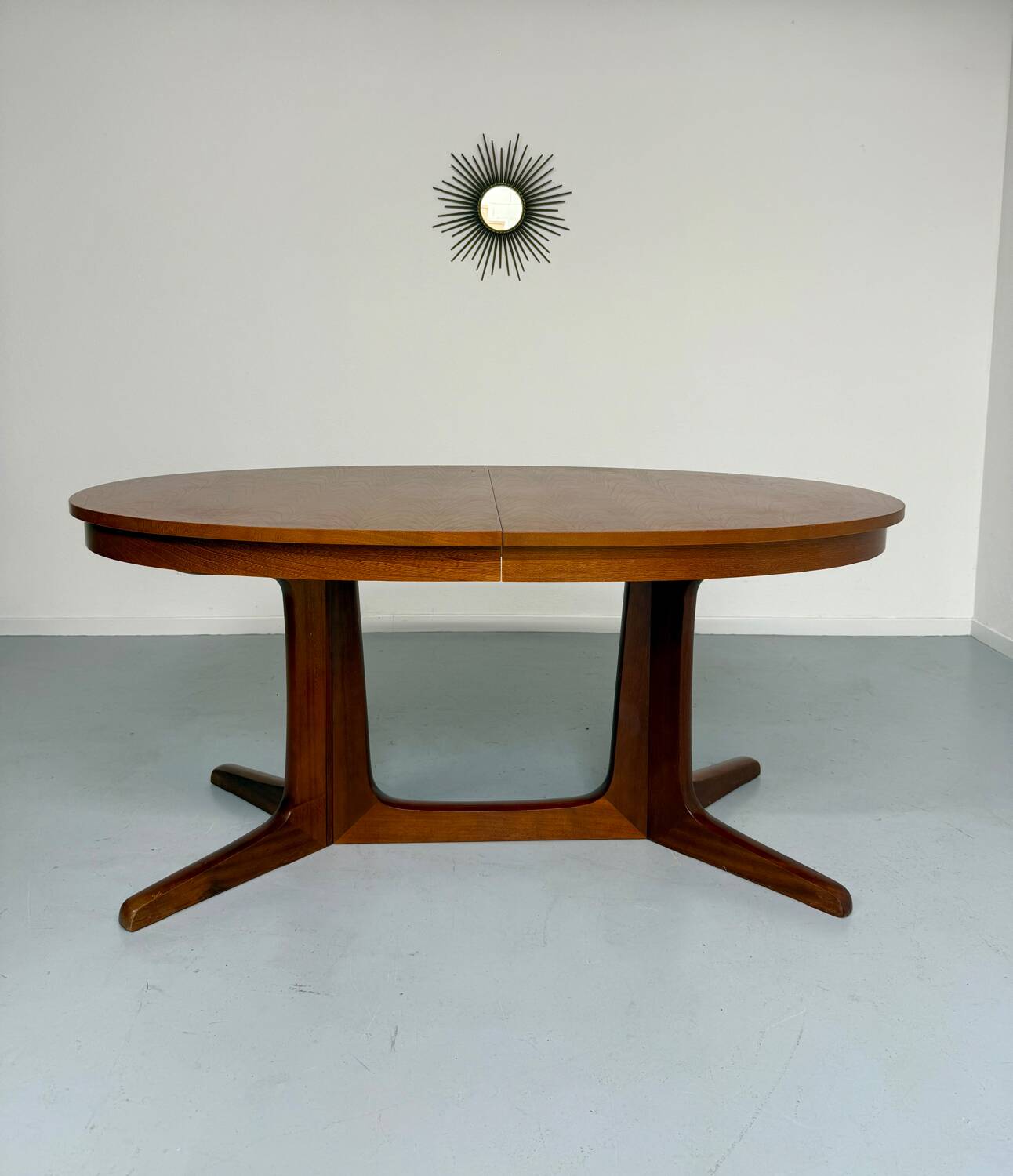 Baumann dining table in rosewood wood, 70s design