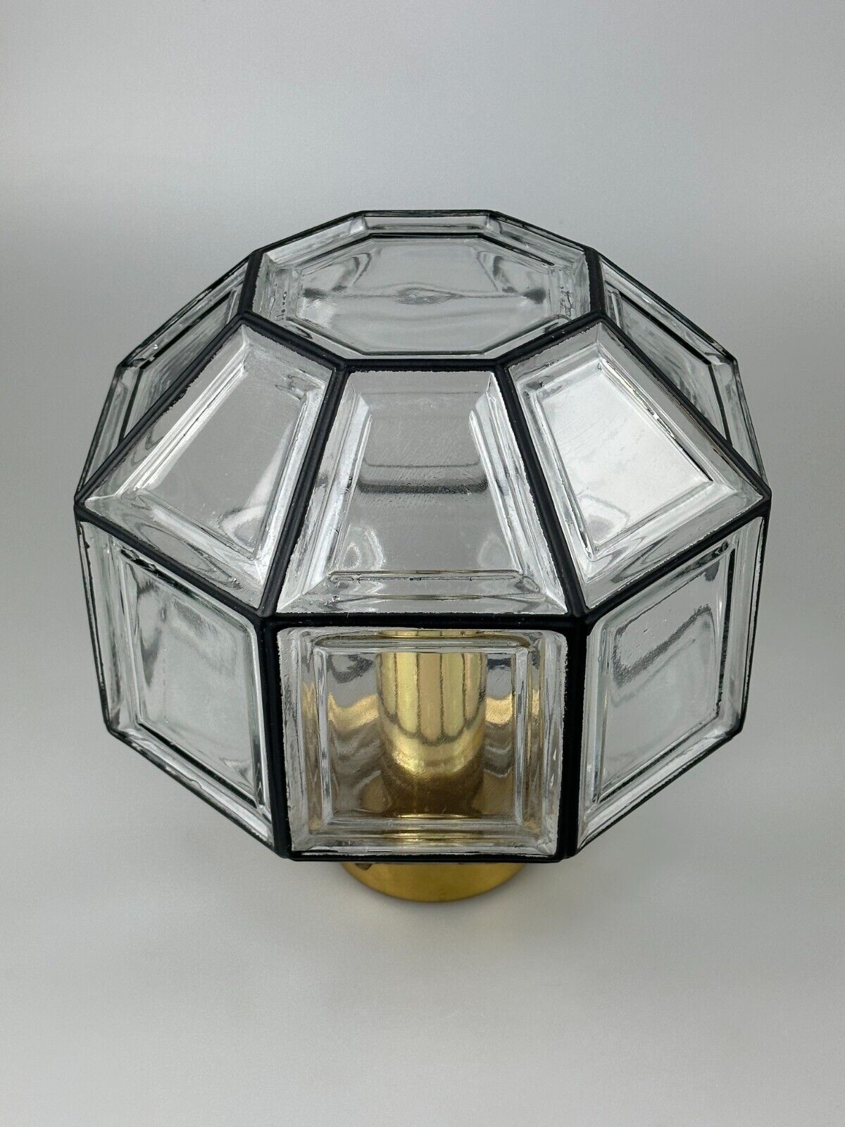 60s 70s lamp light ceiling lamp Limburg Germany glass space age design