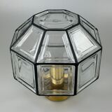 60s 70s lamp light ceiling lamp Limburg Germany glass space age design