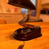 Jumbo “Bolide” Bakelite and copper lamp