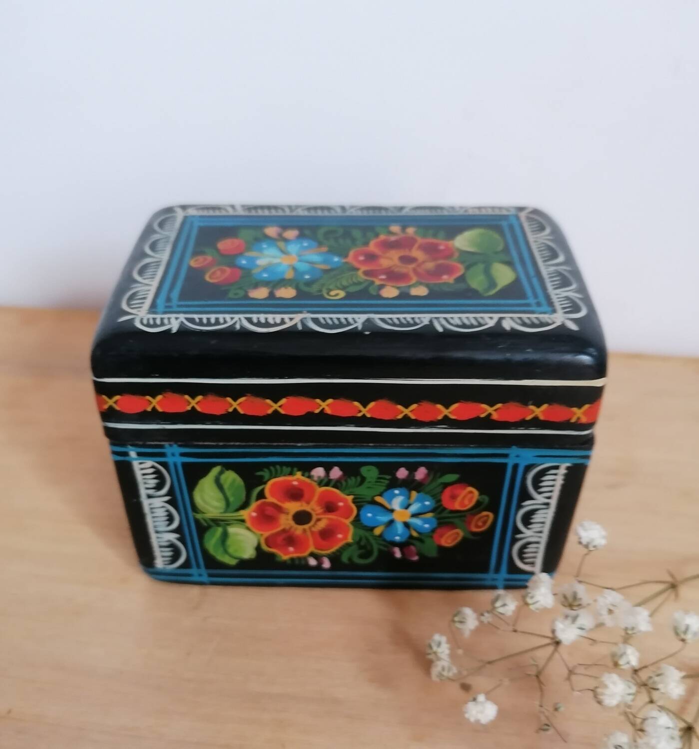 Hand painted Russian box