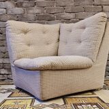 Vintage 1970s corner armchair