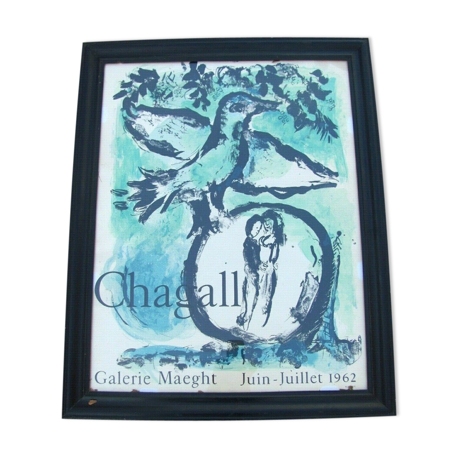 Marc Chagall lithography, Galerie Meght 1962