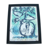 Lithographie de Marc Chagall, éditions Mourlot, Galerie Meght 1962