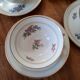 6 cups tea porcelain limoges L.Pollet lyon 40s