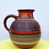 Scandinavian ceramic pitcher kmk