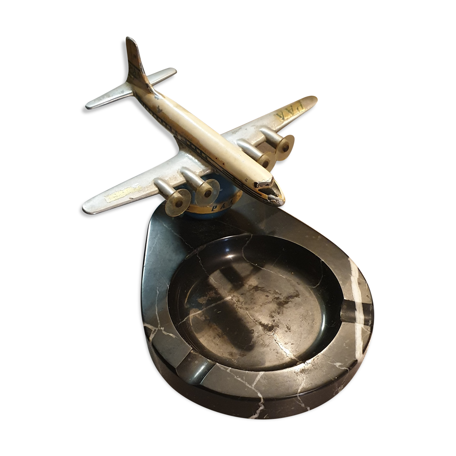 Ashtray 1930 aircraft PAN AMERICAN AIRWAYS.