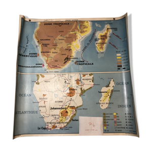 Carte scolaire Afrique