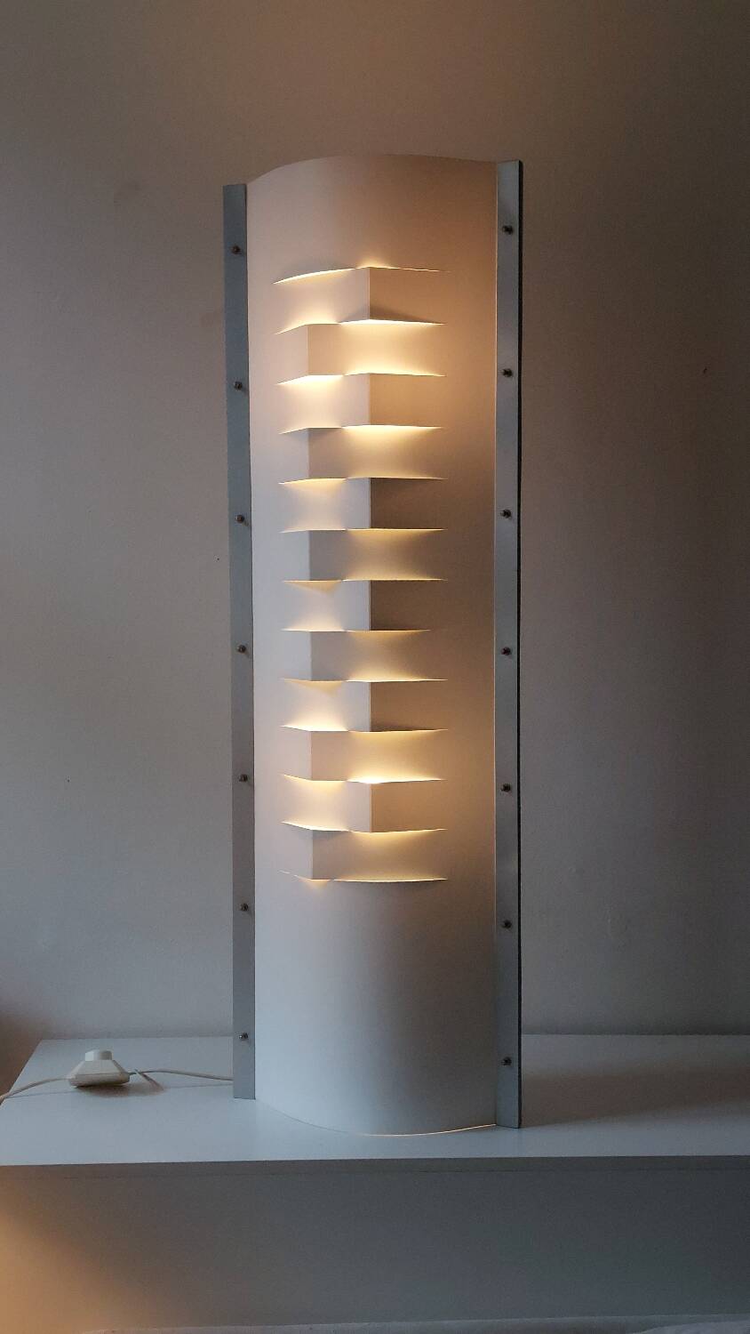 Lampe de sol design postmoderne par Samuel Parker pour Slamp