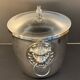Silver metal ice bucket from the 60s/70s