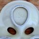 Vintage pink Verceram shell plate in French ceramic.