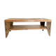 Table basse en bois et métal