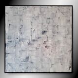 Abstract painting painting "polar" handmade