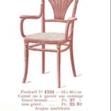 Fauteuil Thonet numéro 1221