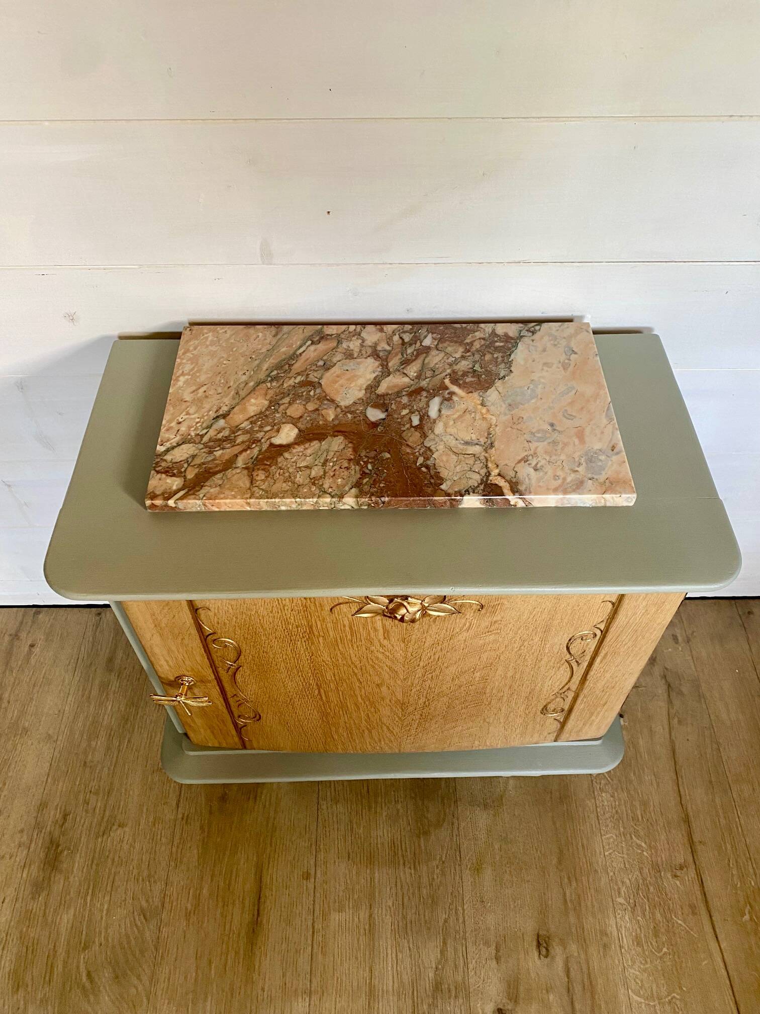 Revamped Art Deco bedside table