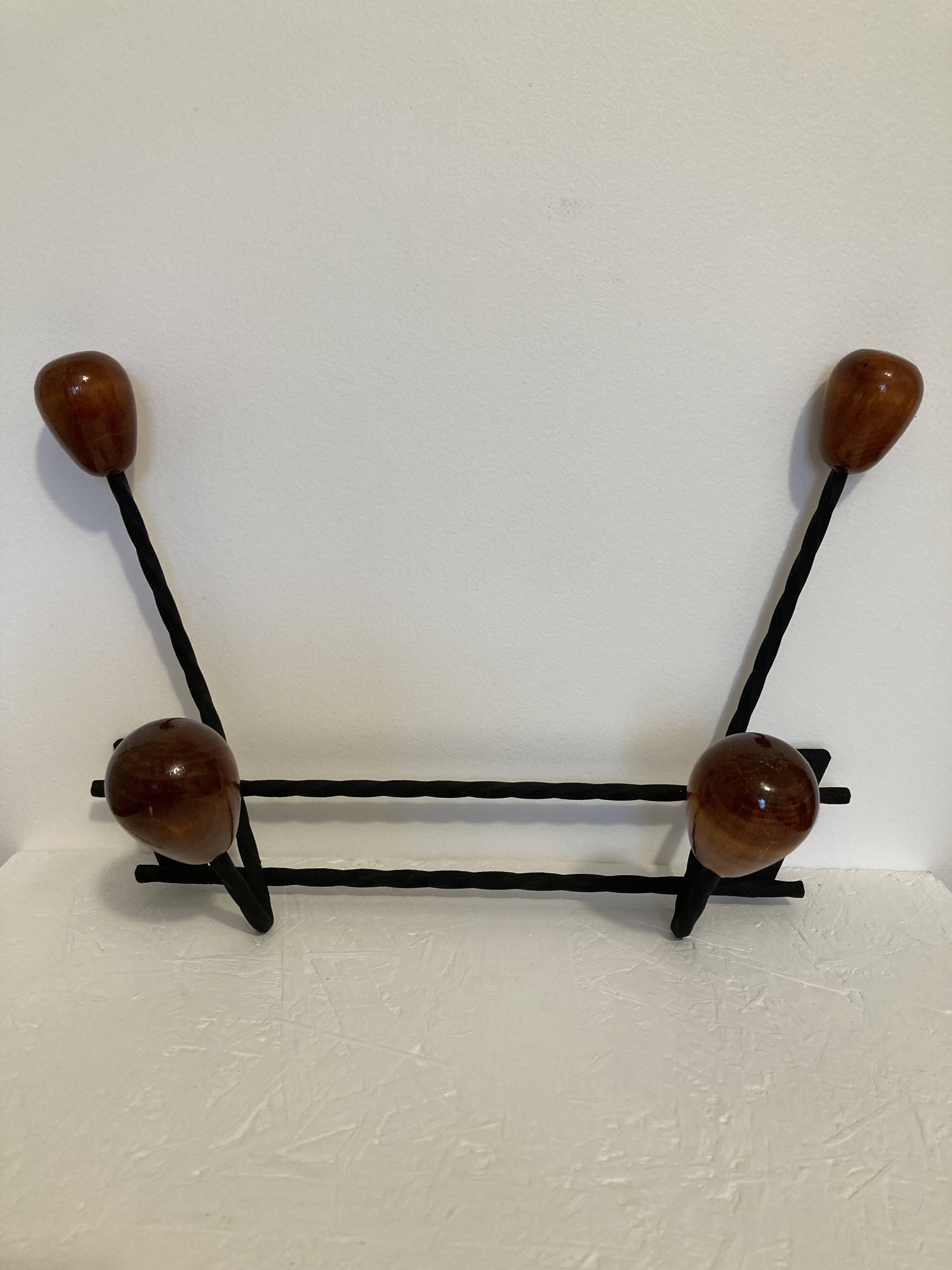 60s coat rack