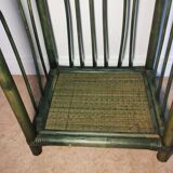 Rattan bedside table