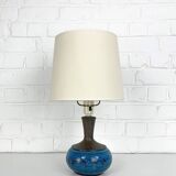 Scandinavian ceramic table lamp, Nils Kähler for HAK, Denmark, 1960s