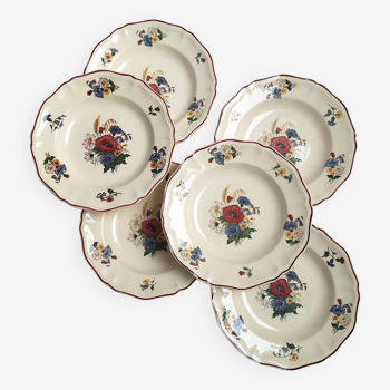 Sarreguemines Agreste soup plates