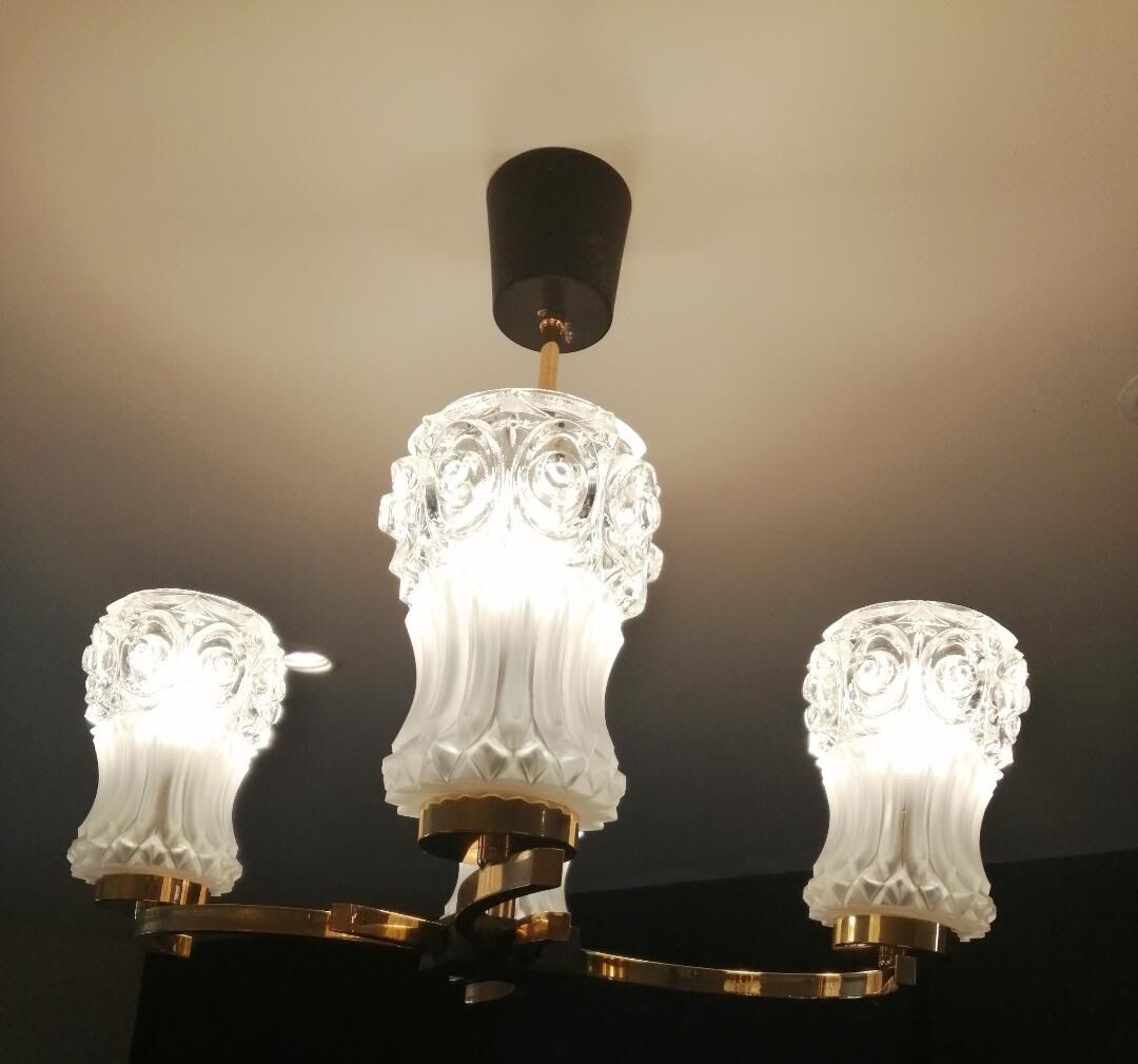 Lustre à 4 branches maison arlus