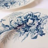 2 flat plates vintage K&G Luneville hunting model 220540