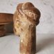 Statuette woman stone nbigou gabon