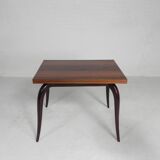 Gaming table, portfolio table, with folding, rotating top