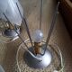 Paire de lampes Poirson vintage