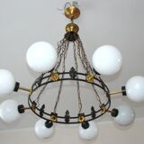 Mid Century chandelier, '50s.