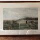 Coloured lithograph, "The Drive" Golf, after Douglas Adams (1853-1920)