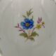 Vintage box in Limoges porcelain, egg shape, floral decoration - twentieth century