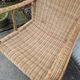Wicker armchair