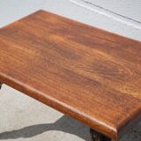 Coffee table vines and vintage wood