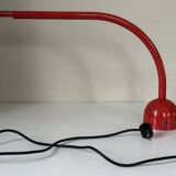 Lampe rouge Mario arnajoldi ed programmaluce design 1980