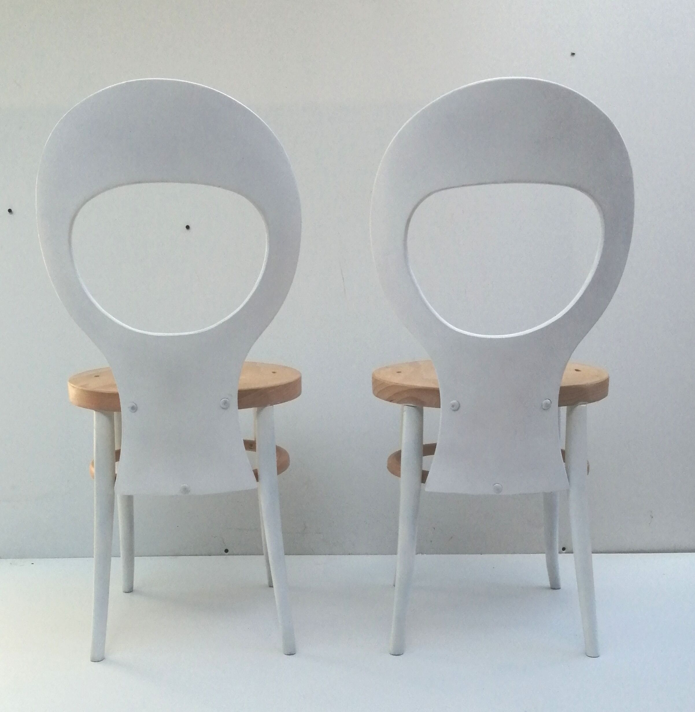 Pair of vintage chairs model "seagull" from Baumann 1950