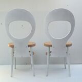 Pair of vintage chairs model "seagull" from Baumann 1950