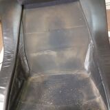 Swivel leather chair