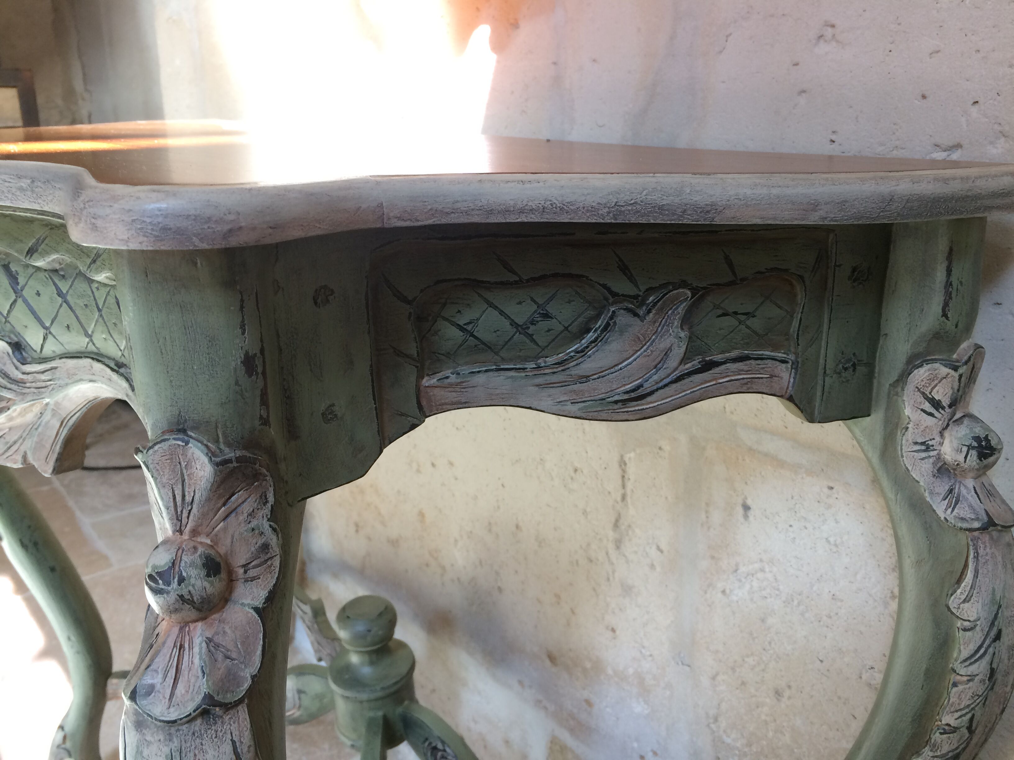 Louis XV-style console