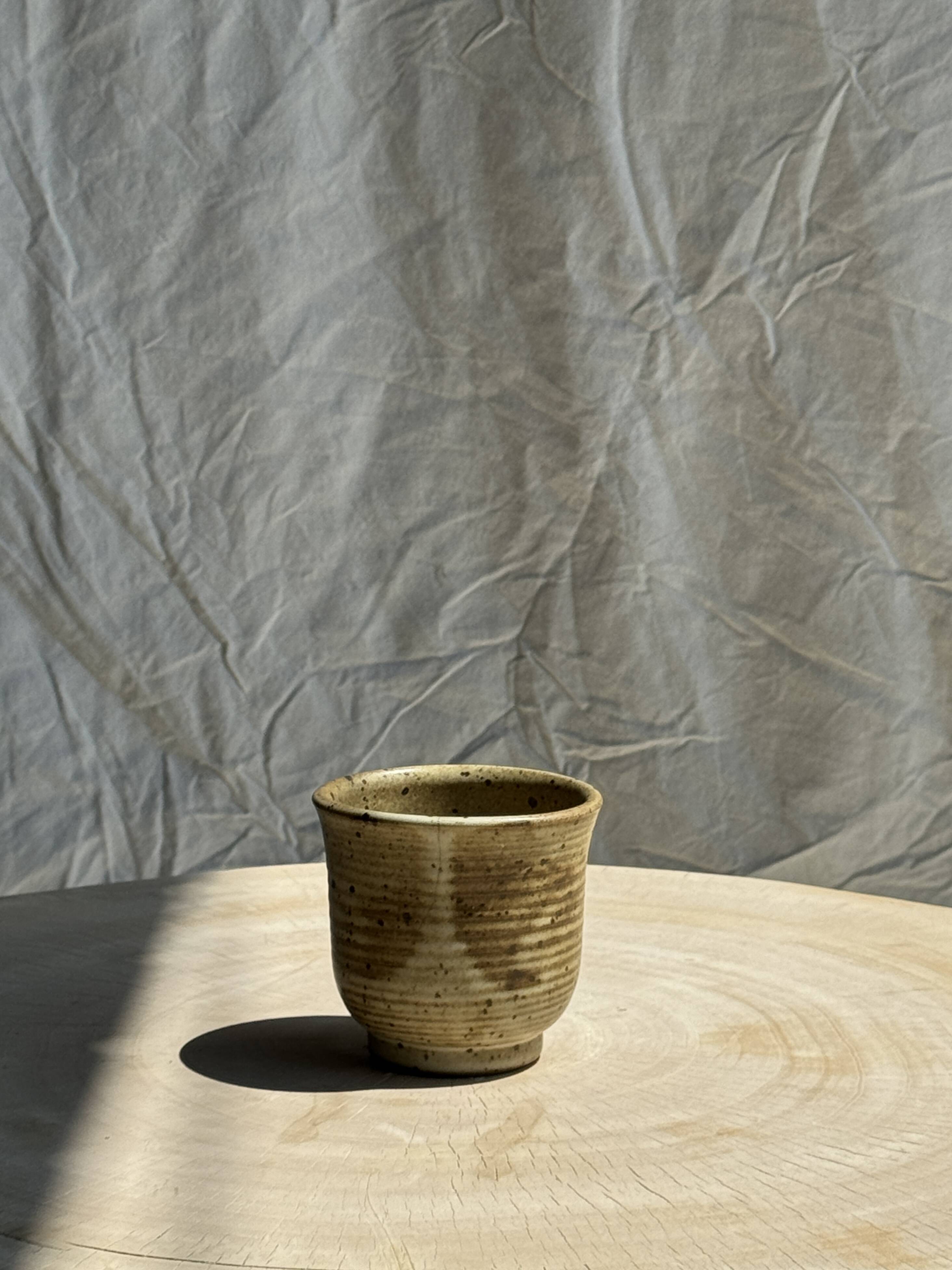Small stoneware mug